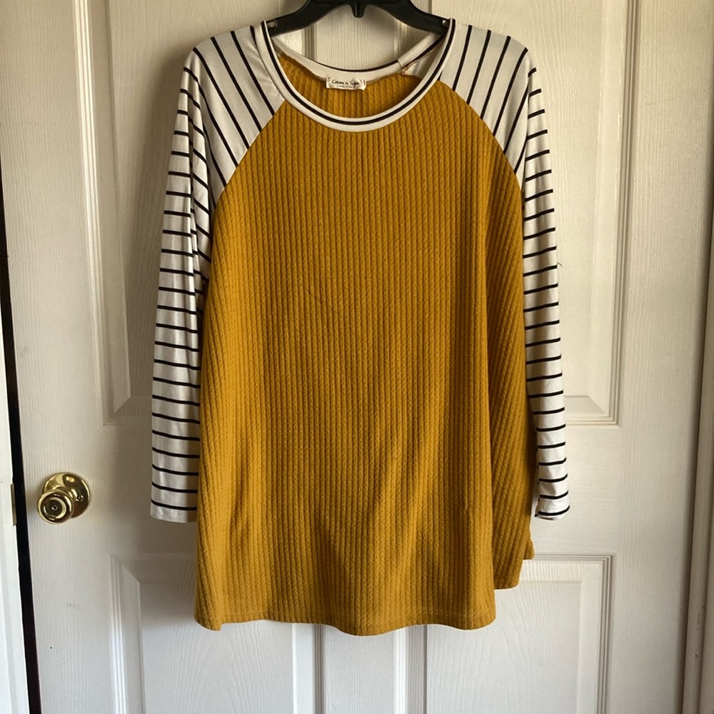 Cream n Sugar Tunic Top XL